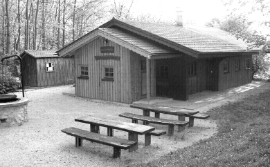 Die Bruttelhütte der SG Ittenhausen